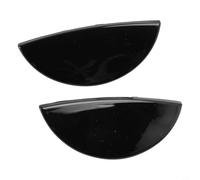 Lot de 2 couvercles de lave-phares gauche et droit pour BMW Mini Cooper R50 R52 R53 2001-2006 OEM 63126922155 compatible (noir)