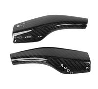 Lot de 2 Couvercles de Levier de Direction pour Modèle 3 Y 2016-2023, Tige D'essuie-Glace en Fibre de Carbone, Colonne de Changement de Vitesse, Levier de Vitesse, Décoration