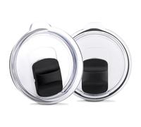 Lot de 2 couvercles de rechangecompatibles avec les gobelets YETI de 591 ml, anti-fuite, sans BPA, pour gobelet à café Rambler, Ozark Trail, Old Style Rtic