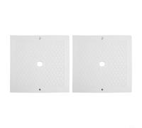 Lot de 2 couvercles de skimmer de 10" compatibles avec Hayward SPX1082E SP082 1083-1086 Couvercle de rechange robuste en matériau de qualité supérieure Protège la piscine contre les feuilles, les