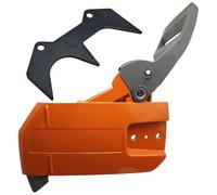 Lot de 2 couvercles d'embrayage et frein chaîne for tronçonneuse à essence Husqvarna 61, 66, 266, 268, 272