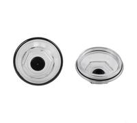 Lot de 2 couvercles d'huile pour essieu de remorque Dexter K7114800 pour remorques 9K, 10K, 12K, 15K, pièces de rechange pour protection contre la poussière et les débris sur les essieux