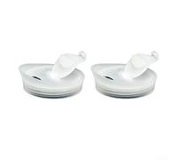 Lot de 2 couvercles en verre de rechange pour pichet à eau, en plastique ABS pour une utilisation fiable et constante