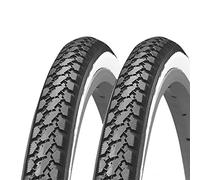 Lot de 2 couvercles KENDA 700 x 35 C (37-622) noir PARA K - 146 BN pour vélo de ville Trekking