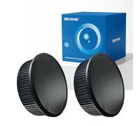 Lot de 2 couvercles M39, compatibles avec les appareils photo : Leica I (modèle A), II (modèle D), III (modèle F/G) et Elmar 50 mm f/3,5, Summaron 35 mm f/3,5, objectifs Summitar 50 mm f/2 (M39 Camera