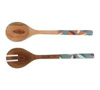 Lot de 2 couverts Vanina - Amadeus - Marron - Bois Bois G