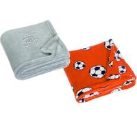 Lot de 2 couvertures en Polaire pour bébé - Extra Douces et Chaudes - Couverture Polyvalente