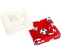Lot de 2 couvertures en Polaire pour bébé - Extra Douces et Chaudes - Couverture Polyvalente