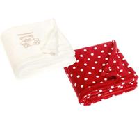 Lot de 2 couvertures en Polaire pour bébé - Extra Douces et Chaudes - Couverture Polyvalente