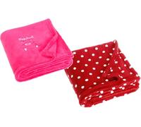 Lot de 2 couvertures en Polaire pour bébé - Extra Douces et Chaudes - Couverture Polyvalente