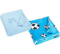 Lot de 2 couvertures en Polaire pour bébé - Extra Douces et Chaudes - Couverture Polyvalente