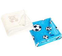 Lot de 2 couvertures en Polaire pour bébé - Extra Douces et Chaudes - Couverture Polyvalente
