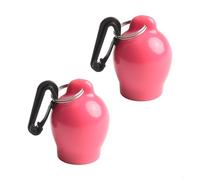 Lot de 2 couvre-becs de régulateur de plongée légers et pratiques pour une manipulation facile (rouge)