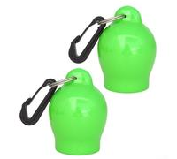 Lot de 2 couvre-becs de régulateur de plongée légers et pratiques pour une manipulation facile (vert)