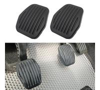 Lot de 2 couvre-pédales de frein et d'embrayage, coussinets en caoutchouc de rechange pour Ford Focus III, C-Max, C-MAX II et Kuga MK2 modèles 2005-2014
