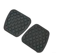 Lot de 2 couvre-pédales en caoutchouc pour freins et embrayage, pour Civic 2001-2014, Accord 1976-2014, CRV 2002-2006 2002-2006 2004-2013