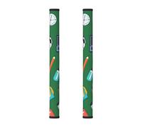 Lot de 2 couvre-poignées de porte de réfrigérateur, règle de crayon, couvre-poignée pour réfrigérateur, micro-ondes, cuisinière, four, lave-vaisselle