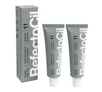 Lot de 2 cr mes colorantes pour cheveux RefectoCil - Teinture capillaire professionnelle pour une couleur longue dur e - Graphite (#1.1)