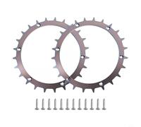 Lot de 2 crampons en acier inoxydable pour robot Bosch Indego XS 300 400 350 M700 170 mm en acier inoxydable pour une meilleure adhérence sur les pentes et l'herbe humide, montage facile avec