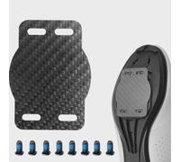 Lot de 2 crampons en fibre de carbone pour pédales Wahoo Speedplay 0,5-2 mm | Correcteurs de longueur de jambe de vélo de route, cales de 2 mm, carbone pour cales de crampons en fibre