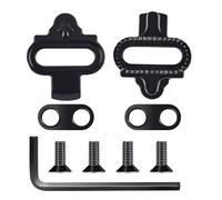 Lot de 2 crampons SPD pour chaussures de vélo, compatibles avec Shimano SPD, antidérapants, durables, pour VTT, vélo d'intérieur