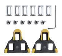 Lot de 2 crampons verrouillables pour chaussures de vélo | Crampons de rechange pour vélo d'intérieur et de route pour homme et femme
