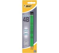 BIC Crayon à papier Criterium 4b – Pointe moyenne – Lot de 2