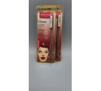 Lot De 2 Crayons Contour A Levres Bourjois Paris Rouge