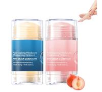 Lot de 2 Crème Pieds Très Secs et Abîmés - Baume Réparateur pour Talons Fendillés et Crevasses - Soin Cica Hydratant Intense à l'Urée - Traitement Anti-Callosités pour Mains, Pieds et Corps