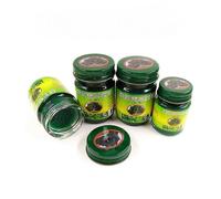 Lot De 2 Cremes A L'herbe Verte Thailandaise Zhonghe De Thailande, Marque Bouddha Couche, Huile Fraiche