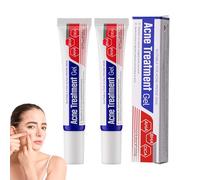 Lot de 2 crèmes anti-acné, crème anti-boutons, gel d'acné, absorption rapide, réduit les décolorations et les ruptures du corps, anti-imperfections, réduit les points noirs, l'acné, affine le teint de