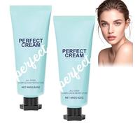 Lot de 2 crèmes anti-cernes hydratantes, crème CC longue durée, imperméable et résistante à la transpiration, couverture complète