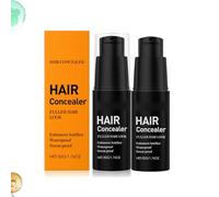 Lot de 2 crèmes anti-cernes pour cheveux gris - Imperméables et résistantes à la transpiration - Pour désépaissir les cheveux, la barbe et le cuir chevelu