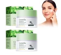 Lot de 2 crèmes apaisantes à la crème de jour Centella Asiatica et Niacinamide, crème de jour et de nuit, pour embellir la peau, réparer les cellules endommagées, réparer l'acné, éliminer les