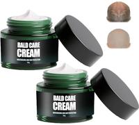 Lot de 2 crèmes pour calvitie, crème matifiante et brosse, soin du cuir chevelu, soin haut de gamme pour les personnes souffrant de calvitie, apaise le cuir chevelu et assure un cuir chevelu sain (50