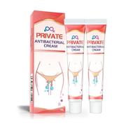 Lot de 2 crèmes pour le corps, anti-démangeaisons pour la zone intime, crème thérapeutique de la peau, anti-démangeaisons, lotion topique pour la peau et les zones privées