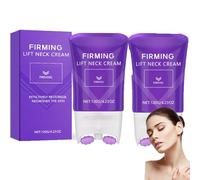 Lot de 2 crèmes pour le cou pour raffermir et raffermir la peau flasque en cas de vieillissement, raffermissement du cou, lotion raffermissante de la peau, raffermissement de la peau et hydratation