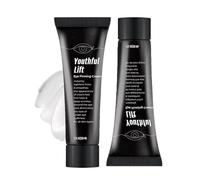 Lot de 2 crèmes pour les yeux raffermissantes instantanées pour jeunes - Réduit les poches sous les yeux - Anti-âge - Améliore l'état de la peau autour des yeux - Crème raffermissante anti-rides pour
