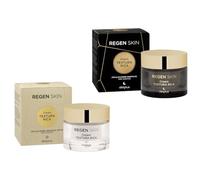 Lot de 2 crèmes visage jour 50 ml + crème visage nuit 50 ml. Texture riche Regen Skin SPF 20 peau normale, sèche et très sèche (lot de 2 x 50 ml). Deliplus