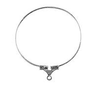 Lot de 2 créoles Argenté 30 mm