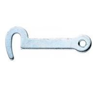 Lot de 2 crochets de contrevent acier HETTICH, L.70 x l.27 mm G