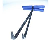 Lot de 2 Crochets de Levage Robustes pour couvercles de Regard d'égout, extracteur de goupille de 30/36 Pouces pour Un Levage Facile des couvercles de Regard d'égout et de Drain Pluvial, Out