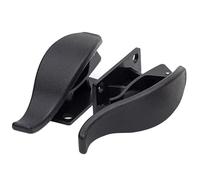 Lot de 2 crochets de parapluie de voiture antidérapants - Support de parapluie pour coffre de voiture - Pour camping-car, berline, pick-up, accessoires d'intérieur, voyage, canne à pêche