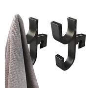 Lot de 2 crochets de parapluie de voiture | Support de sac à main pour coffre de voiture, organiseur de rangement pour siège, poussette, fauteuil roulant, golf, bateau, console, camion, poussette