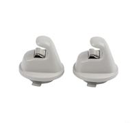 Lot de 2 crochets de pare-soleil de voiture pour Golf 7, Lamdo, Magotan B8L Fixations de rechange avec pièce n° 5G0857561B (gris)