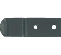 Lot de 2 crochets de rappel acier prépeint, H.70 x L.25 x P.15 mm