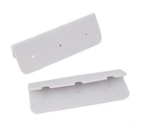 Lot de 2 crochets de siège de bateau en PVC compatibles avec les bateaux de pêche gonflables Rib Dinghy - Convient pour les bateaux avec patchs de retenue de siège (gris)