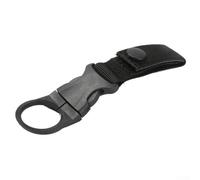 Lot de 2 crochets en nylon pour ceinture molle Noir