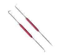 Lot de 2 crochets et crochetage à double pointe pour voiture, joints toriques en métal, outil de marquage pour techniciens