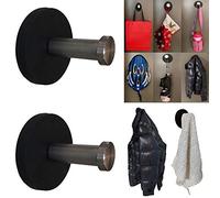 Lot de 2 crochets magnétiques avec aimant puissant pour réfrigérateur, garage, rack de suspension, camping-car et cabine, excellent rangement pour la maison ou le bureau